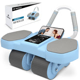 Exercise Wheel for Abs and Core Workout – Blue Fitness Roller